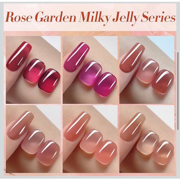 NEW BORN PRETTY Gel Nail Set One Size Red Pink - Picture 4 of 6